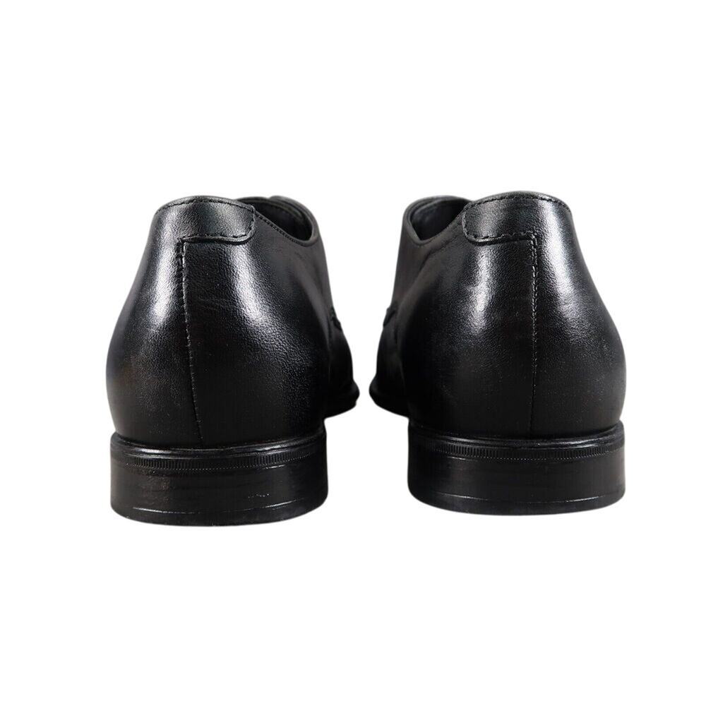 Cole Haan Shoes Mens 8.5 Oxford Classic Formal Leather Black Dress Event Lace Up - Picture 4 of 14